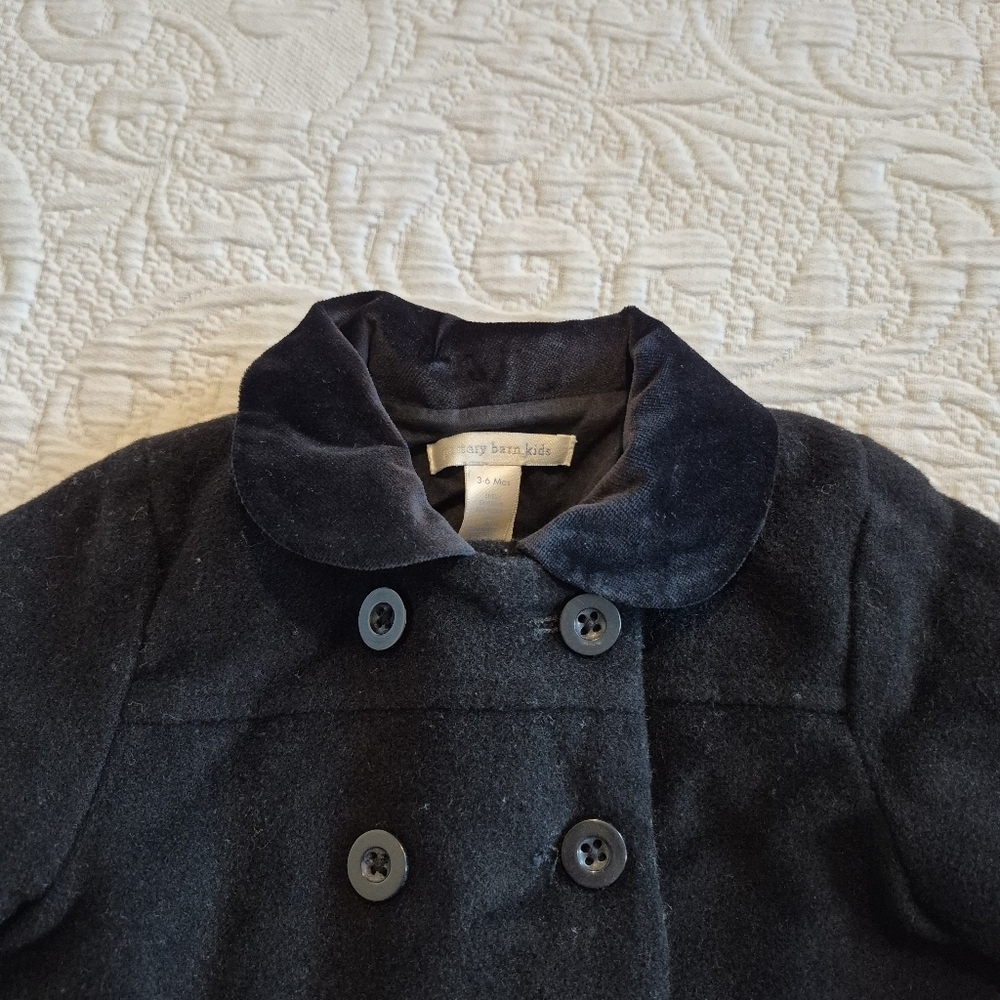 Pottery Barn girls size 3-6 months 98% wool outer 100% cotton inside VGUC - Picture 3 of 7